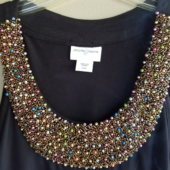 Black Beaded Mini - Picture 2 of 2